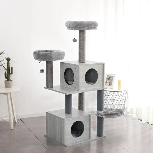 Cat Tree - Multi level, Double Bed