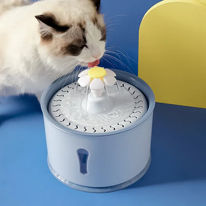 Kitty Water Fountain (2.4L)  (Dispenser, Activated, Carbon Filters, LED)