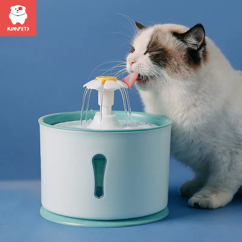 Kitty Water Fountain (2.4L)  (Dispenser, Activated, Carbon Filters, LED)