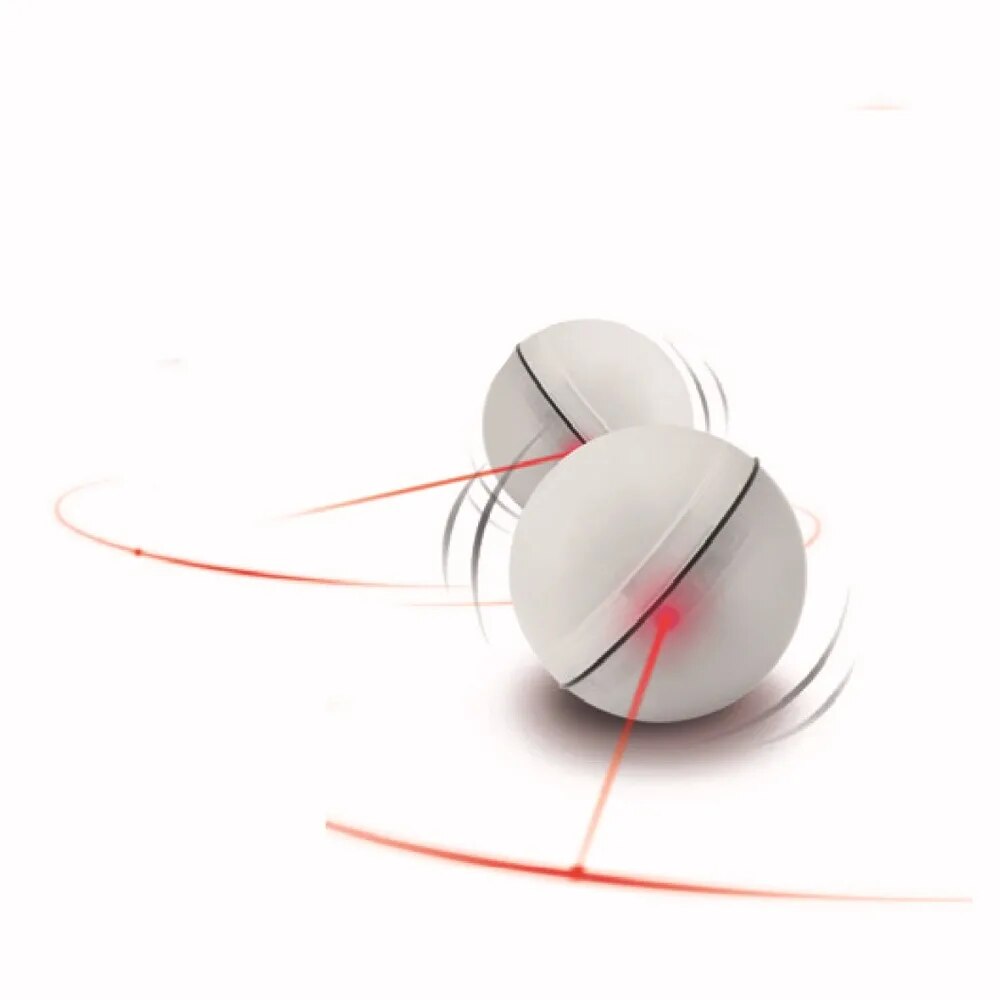 LED rolling ball cat toys