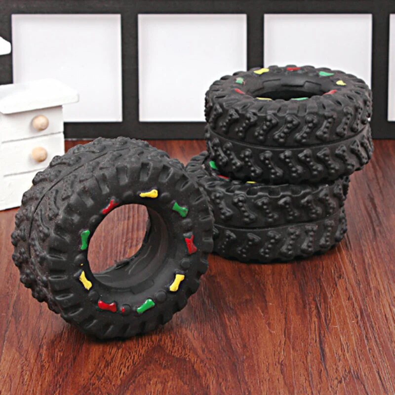 Tire Shaped Dog Chew Toy