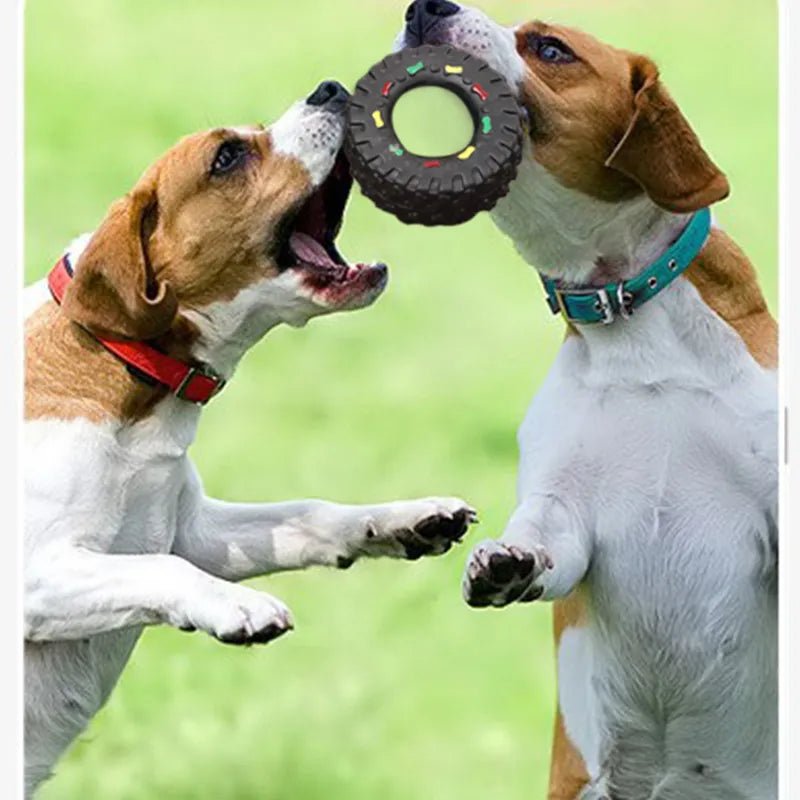 Tire Shaped Dog Chew Toy