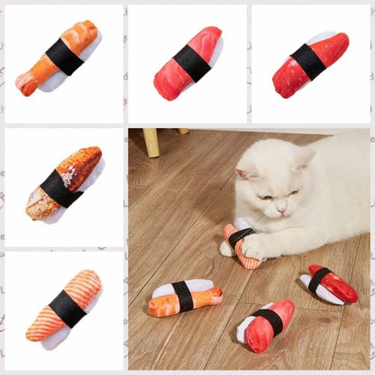 Sushi Shape Catnip Infused Kitty Toy