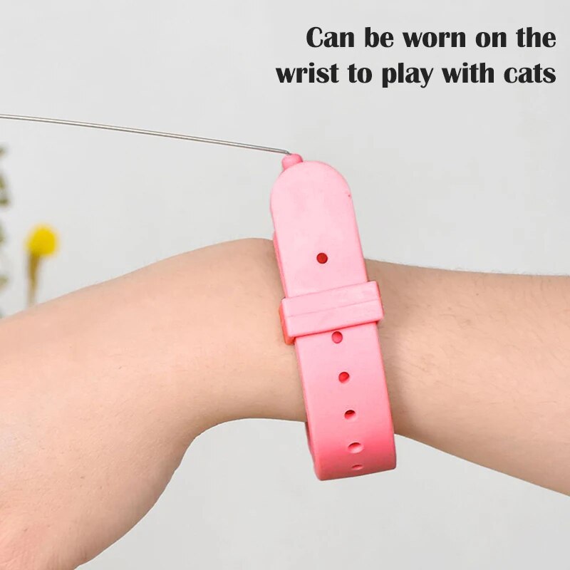 Cat Feather Collar Toy