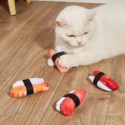 Sushi Shape Catnip Infused Kitty Toy